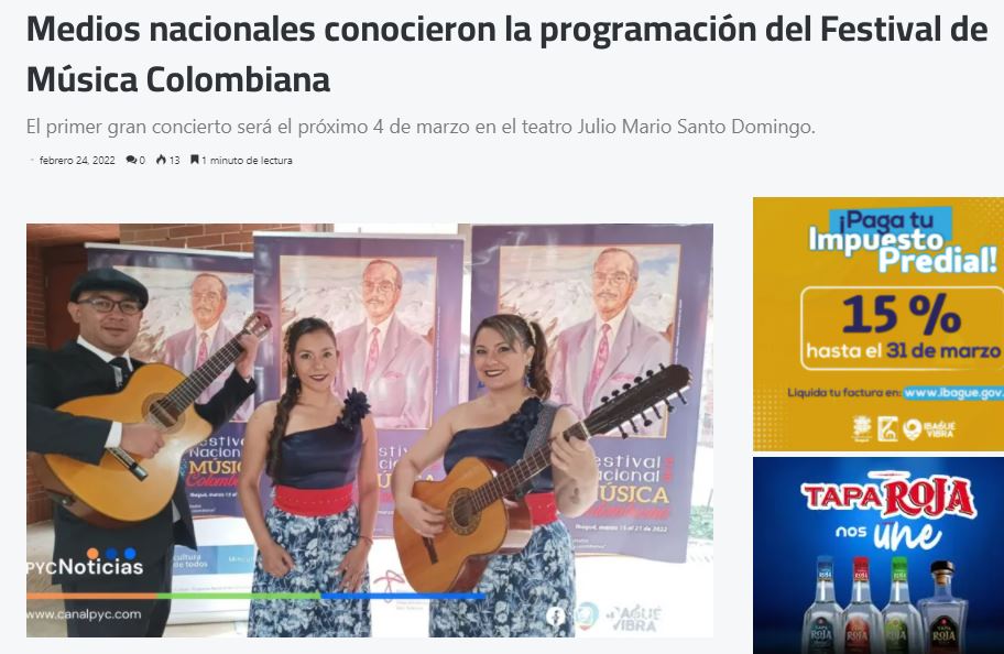 26 DE FEBRERO canal pyc