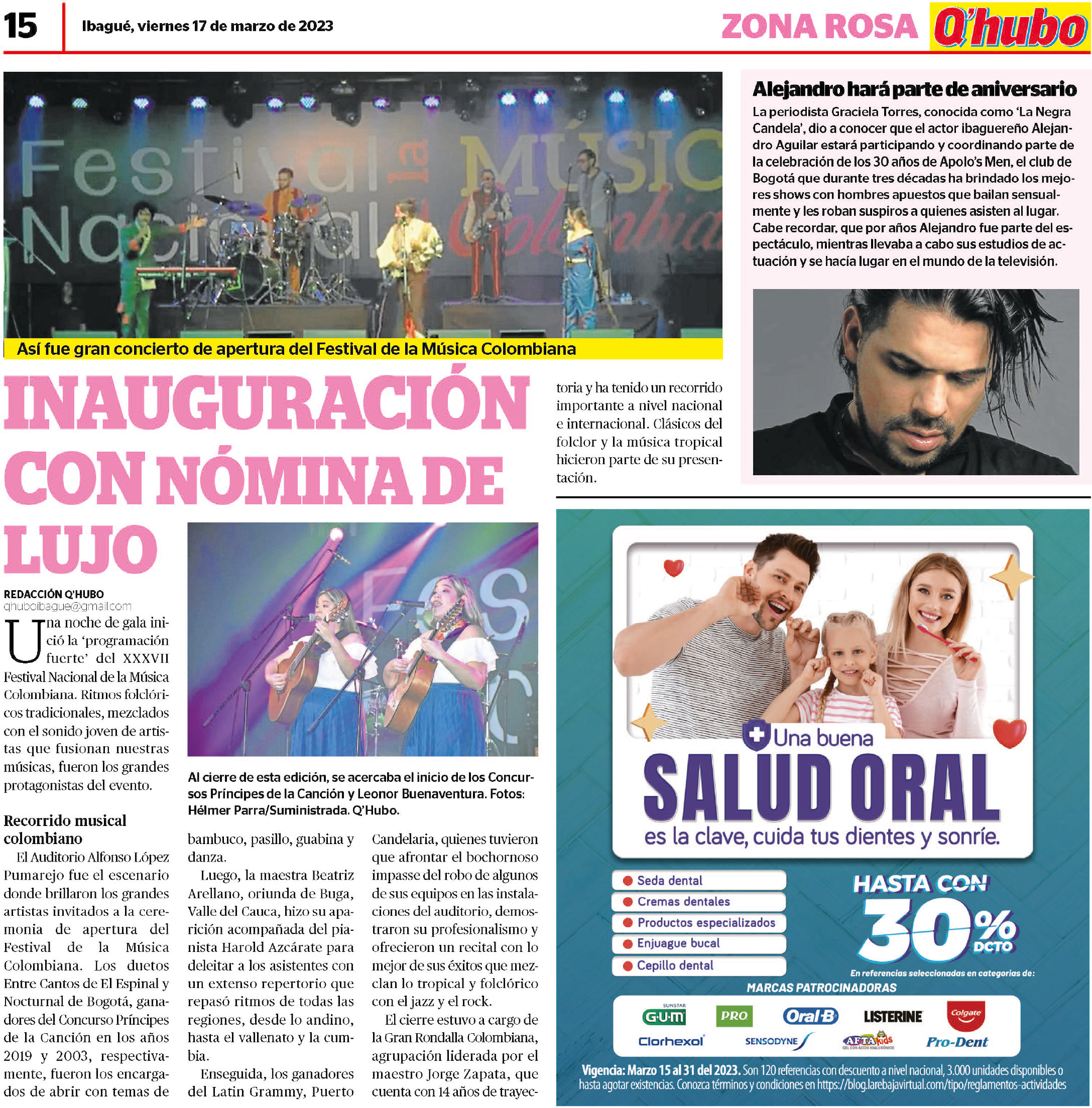 P_706-2023-03-17_Inauguracion-con-nomina-de-lujo---Festival-nacional-de-musica-colombiana_Qhubo_15_24cm_x_4col_