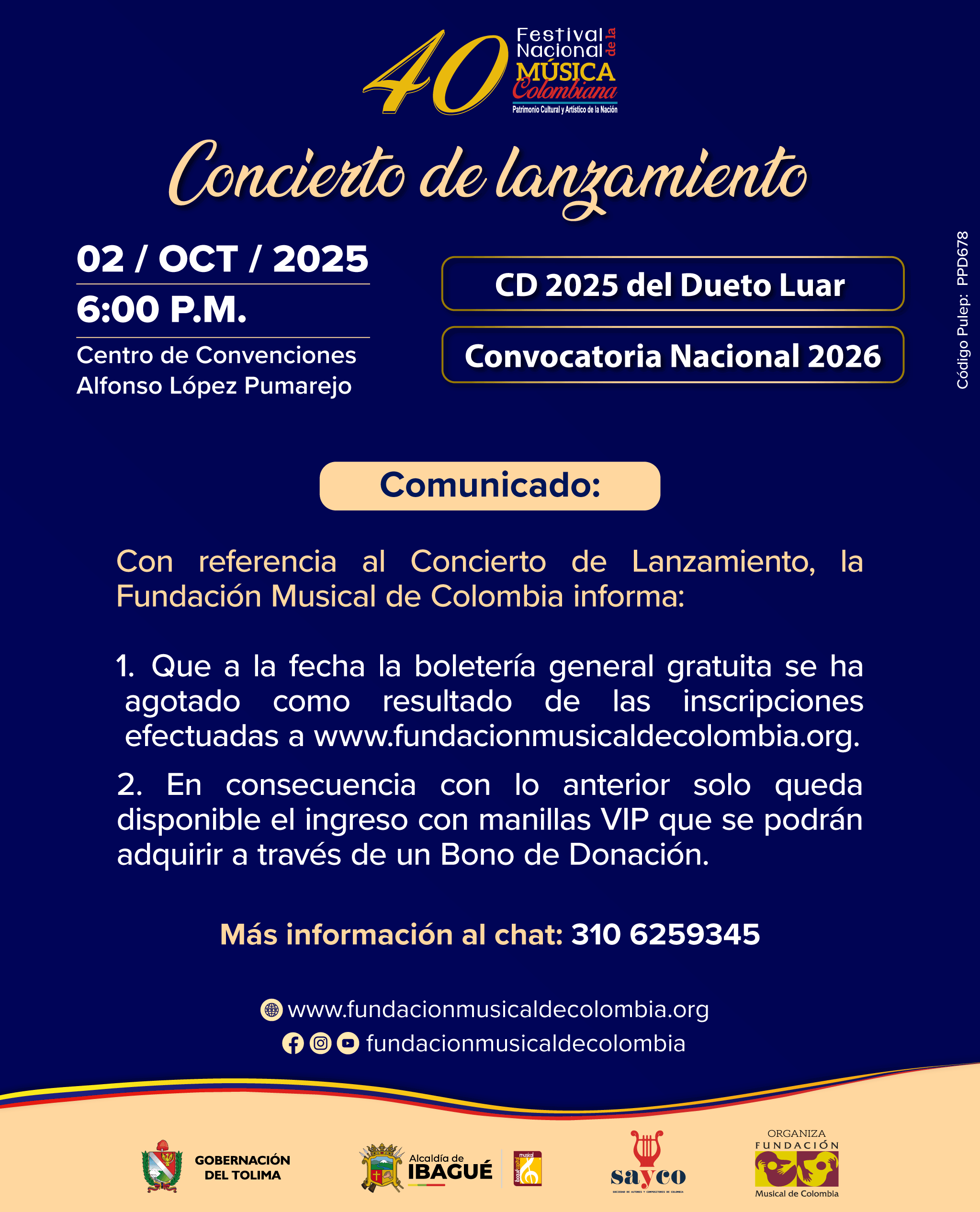 Comunicado-boleteria